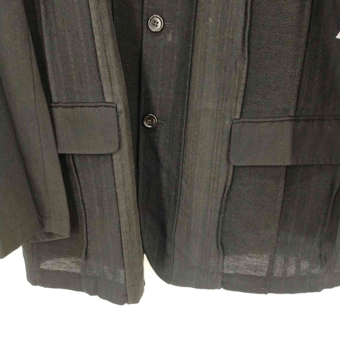 コムデギャルソンオム COMME des GARCONS HOMME AD1999 田中期 田中オム 素材切替テーラードジャケット メンズ JPN:L