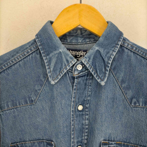 ラングラー Wrangler 80s ウエスタンシャツ メンズ 15 1/2×35