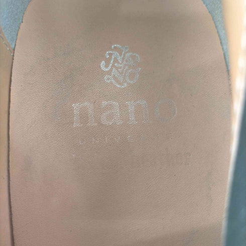 ナノユニバース nano universe バングラデシュ製 イタリアンレザー スウェードタッセルローファー メンズ JPN:26