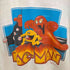 80S キャラクタープリントラグランTシャツ コピーライト入り メンズ