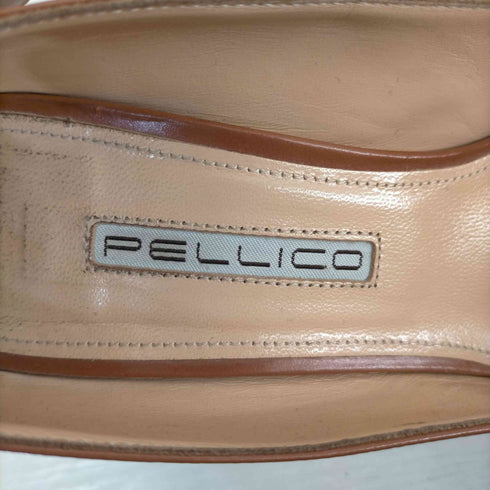 ペリーコ PELLICO イタリア製 スムースパンプス レディース JPN:38