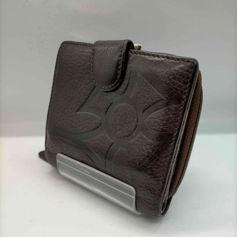 ヴィヴィアンウエストウッド Vivienne Westwood オーブ型押し 二つ折り財布 レディース