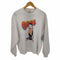 ジャージーズ JERZEES 90S MADE IN USA BERKELEY BREATHED コピーライト入りコミックプリントスウェット メンズ import:L