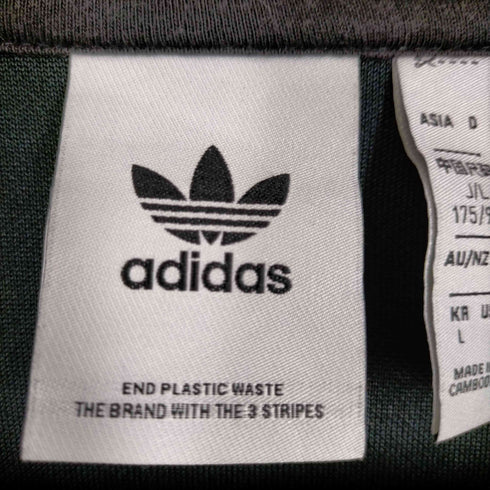 アディダス adidas アディカラー トリコット インターロックTシャツ カラーブロックTシャツ レディース JPN:L
