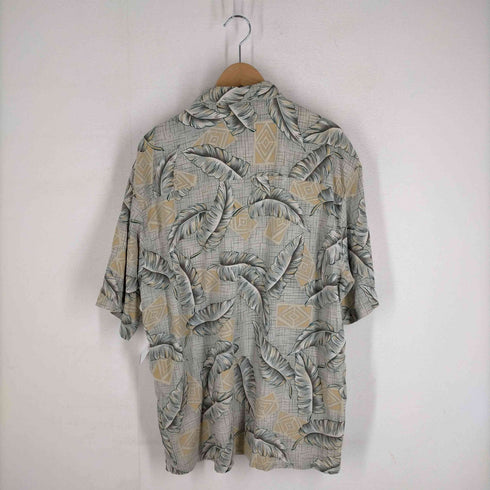 バナナカバナ BANANA CABANA 100% シルク 総柄アロハシャツ メンズ JPN:XL