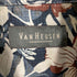 ヴァンヒューゼン VAN HEUSEN 100%シルク 総柄アロハシャツ メンズ JPN:L