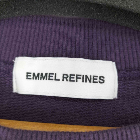 エメル リファインズ EMMEL REFINES クルーネックスウェット レディース