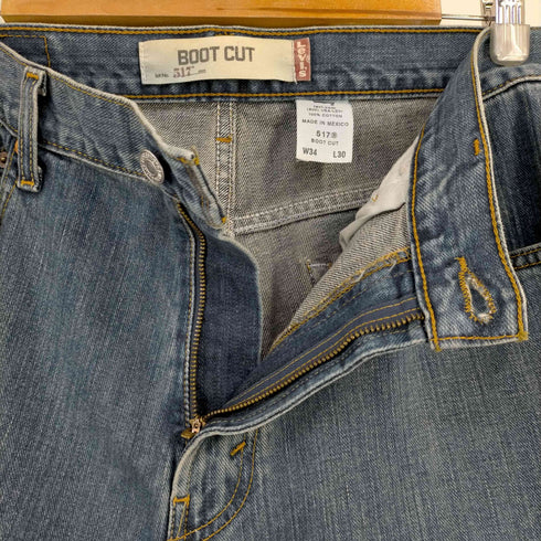 リーバイス Levis 00S メキシコ製 517 BOOT CUT デニムパンツ メンズ W34×L30