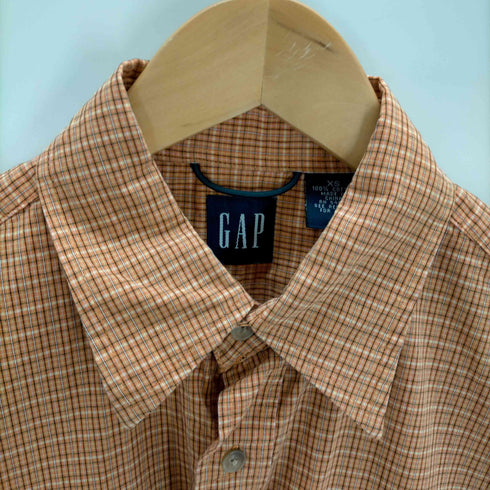 ギャップ Gap 00s old チェックシャツ メンズ JPN:XS