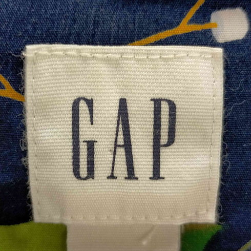 ギャップ Gap 総柄 オープンカラーシャツ メンズ JPN:L