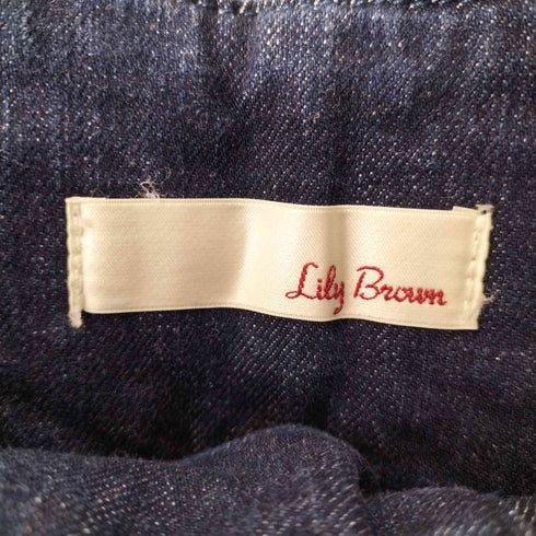 リリーブラウン Lily Brown ベルト付スキニーパンツ レディース JPN:1