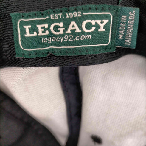 レガシー LEGACY ブラックデニムキャップ メンズ