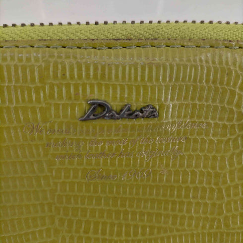 ダコタ dakota クロコ型押し 長財布 レディース