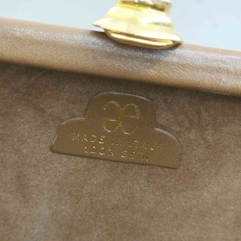 MADE IN ITALY ペイズリー柄がま口ショルダーバッグ レディース