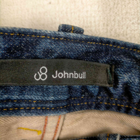 ジョンブル Johnbull ダメージ加工ボタンフライデニムパンツ メンズ JPN:S