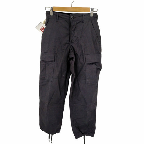 ユーエスアーミー US ARMY BLACK 357 BDUリップストップカーゴパンツ メンズ XSMALL-SHORT