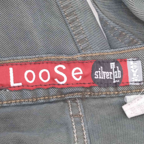 リーバイス Levis 90S SILVER TAB USA製 LOOSE ジッパーフライデニム メンズ