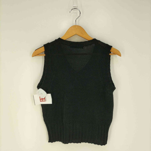 ファブリツィオデルカルロ Fabrizio Del Carlo イタリア製 コットンニットベスト レディース