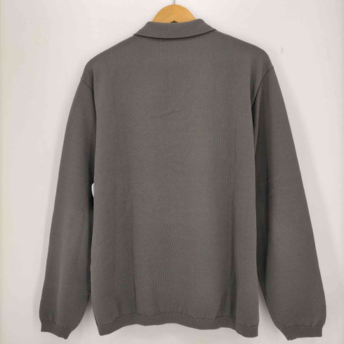 スティーブンアラン Steven Alan LIGHT GASS CTN LONG SLEEVE POLOSHIRT ニットポロシャツ メンズ JPN:M