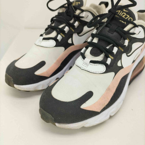 ナイキ NIKE AIR MAX 270 REACT ファブリック ローカット スニーカー レディース JPN:24