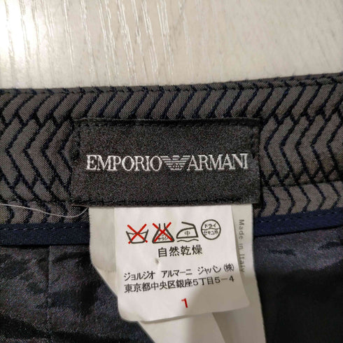 エンポリオアルマーニ EMPORIO ARMANI ショート丈 総柄 フレアスカート レディース 40