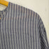 オーディナリーフィッツ Ordinary fits リネン混 バンドカラーストライプシャツ レディース 2