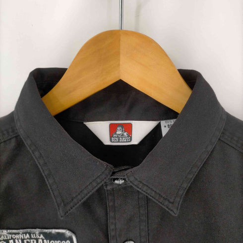 ベンデイビス BEN DAVIS 両面刺繍ワークシャツ メンズ JPN:M