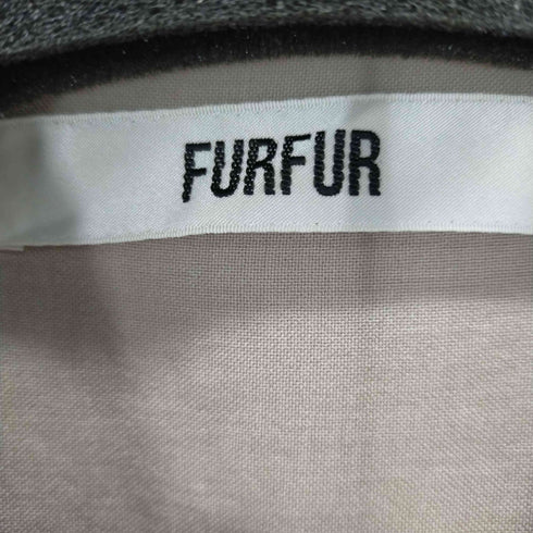 ファーファー furfur プリーツ切替 半袖ワンピース レディース FREE