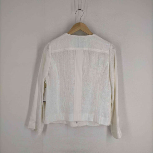 ダーマコレクション DAMA collection ノーカラージップアップジャケット レディース 9AR