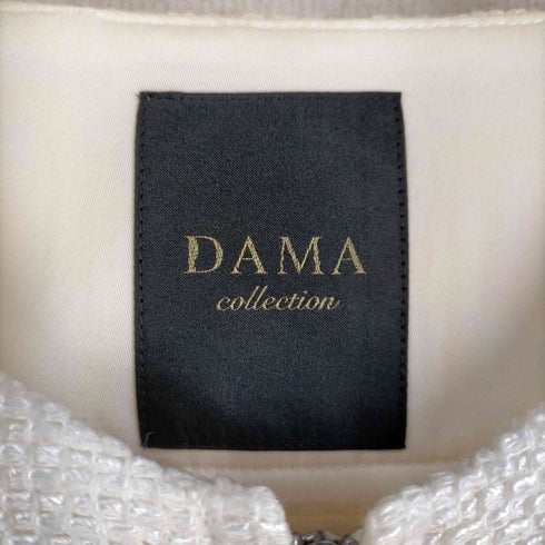 ダーマコレクション DAMA collection ノーカラージップアップジャケット レディース 9AR