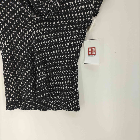 マックスマーラ MAXMARA イタリア製 千鳥格子 総柄 ブラウス レディース import:S