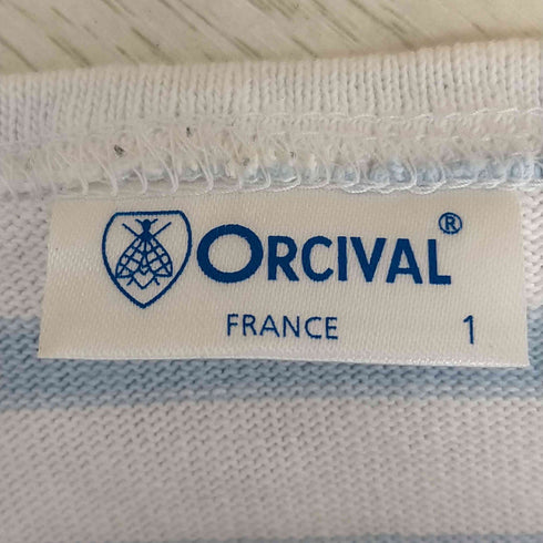 オーチバル ORCIVAL 半袖バスクシャツ ボーダーカットソー レディース 1
