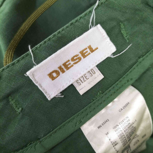 ディーゼル DIESEL リップストップ テーパードカーゴパンツ メンズ 30