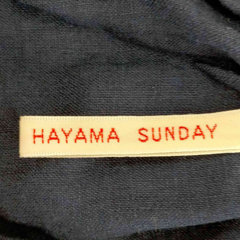 HAYAMA SUNDAY リネン ノースリーブワンピース レディース