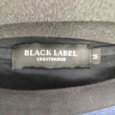 ブラックレーベルクレストブリッジ BLACK LABEL CRESTBRIDGE マルチカラー シアサッカーチェック切替 Tシャツ メンズ import:M
