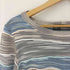 ミッソーニスポーツ MISSONI SPORTS クレイジー ボーダー S/S 3D レーヨン ニット レディース