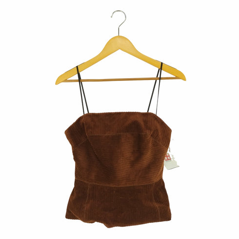 ドリスヴァンノッテン DRIES VAN NOTEN CIAO 7291 W.W.TOP COG コーデュロイ ビスチェ レディース 36