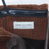 ドリスヴァンノッテン DRIES VAN NOTEN CIAO 7291 W.W.TOP COG コーデュロイ ビスチェ レディース 36