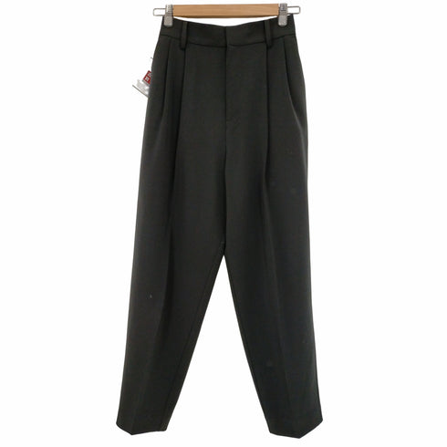 ビューティーアンドユースユナイテッドアローズ BEAUTY & YOUTH UNITED ARROWS ポリエステルツイル ツータック テーパードパンツ レディース JPN:S