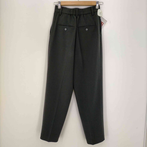 ビューティーアンドユースユナイテッドアローズ BEAUTY & YOUTH UNITED ARROWS ポリエステルツイル ツータック テーパードパンツ レディース JPN:S