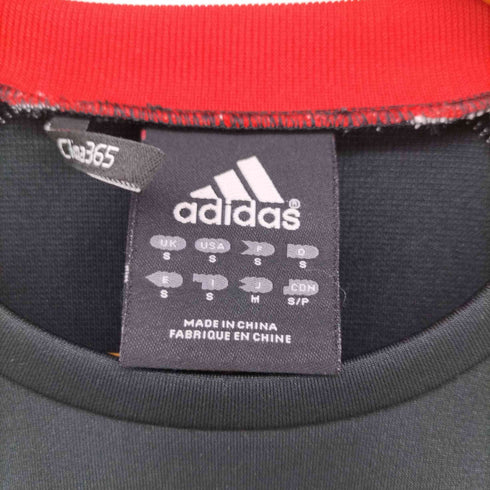 アディダス adidas 00S ワンポイントロゴ クルーネック トラック トップス メンズ JPN:M