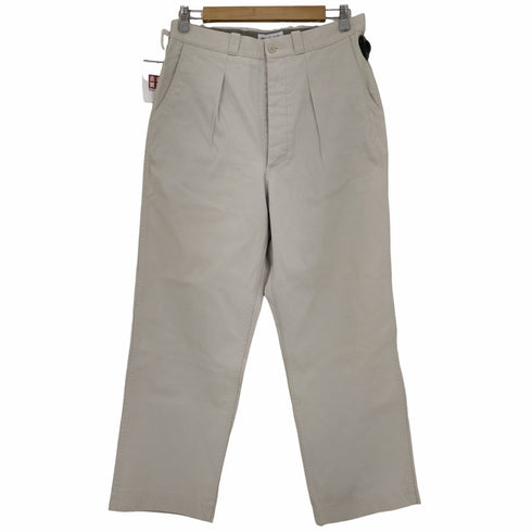 エンズアンドミーンズ ENDS and MEANS Work Chino ボタンフライ ワイドワークチノパンツ メンズ M(32-33)