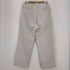 エンズアンドミーンズ ENDS and MEANS Work Chino ボタンフライ ワイドワークチノパンツ メンズ M(32-33)