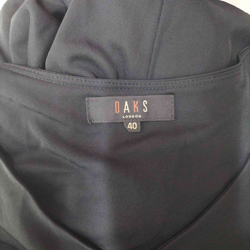 ダックス DAKS チェック柄 ウエストベルト 付き S/S ワンピース レディース 40