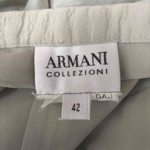 アルマーニコレツィオーニ ARMANI COLLEZIONI リネン ミディ丈 マーメイド スカート レディース 42