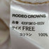 ロデオクラウンズ RODEO CROWNS レースアップデニムジャケット レディース FREE