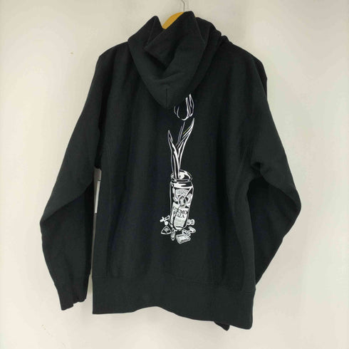 ウェイステッドユース WASTED YOUTH 薔薇プリントフーディー メンズ import:XL
