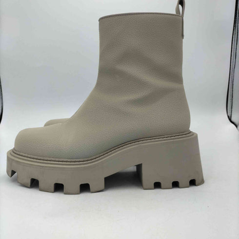 ザラ ZARA サイドジップ 厚底 チャンキー ブーツ レディース EUR:37.5