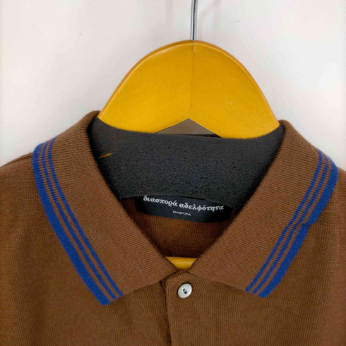 ディアスポラスケートボーズ Diaspora Skateboards 21AW WOOL KINT POLO メンズ import:L