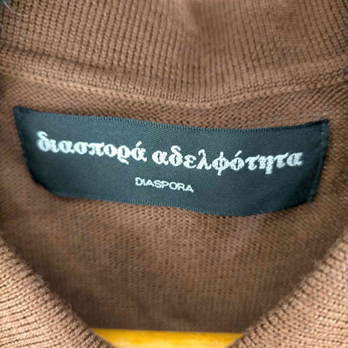 ディアスポラスケートボーズ Diaspora Skateboards 21AW WOOL KINT POLO メンズ import:L